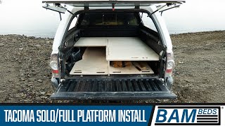 BamBed Install: Solo Platform 2005-2024 Toyota Tacoma