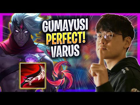 GUMAYUSI PERFECT GAME WITH VARUS! - T1 Gumayusi Plays Varus ADC vs Caitlyn! | Season 2023