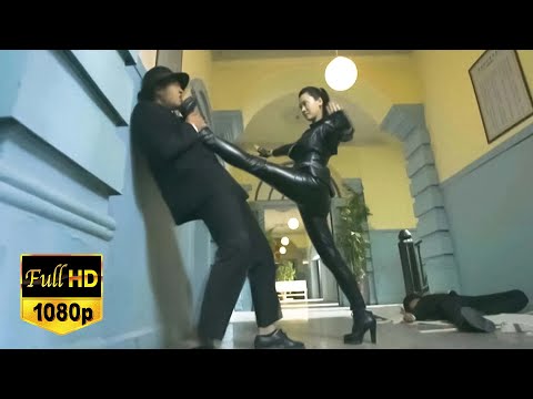 【Kung Fu Movie】Chinese female agent killed 50 Japanese soldiers with kung fu!
