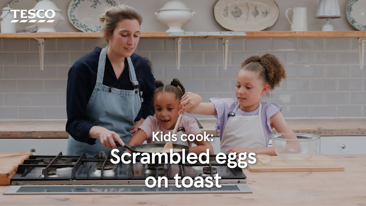 Kids Cook: Scrambled eggs