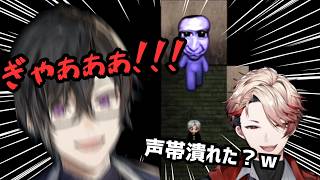 【音量注意】青鬼が出るたびに絶叫する四季凪アキラにセラフが大爆笑ｗ【にじさんじ/四季凪アキラ/セラフ・ダズルガーデン】
