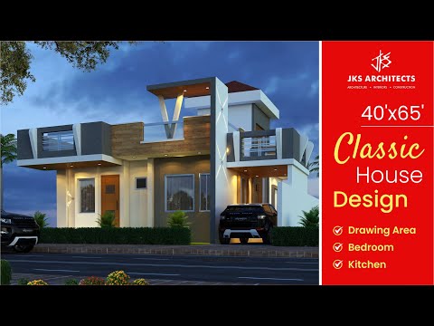 40’x65’ Design |  292 Gaj | Luxury Villa With Beautiful Interior | West Facing #JKS4065