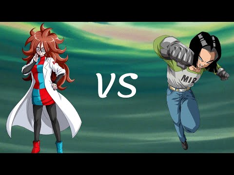 Android Showdown!!! Android 21 VS Android 17 | DBS Cardgame