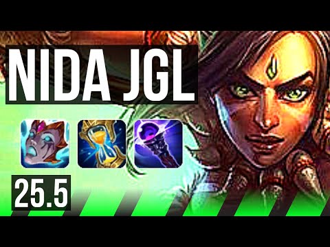 NIDALEE vs DARIUS (JGL) | 14/1/8, Legendary | KR Diamond | 25.5