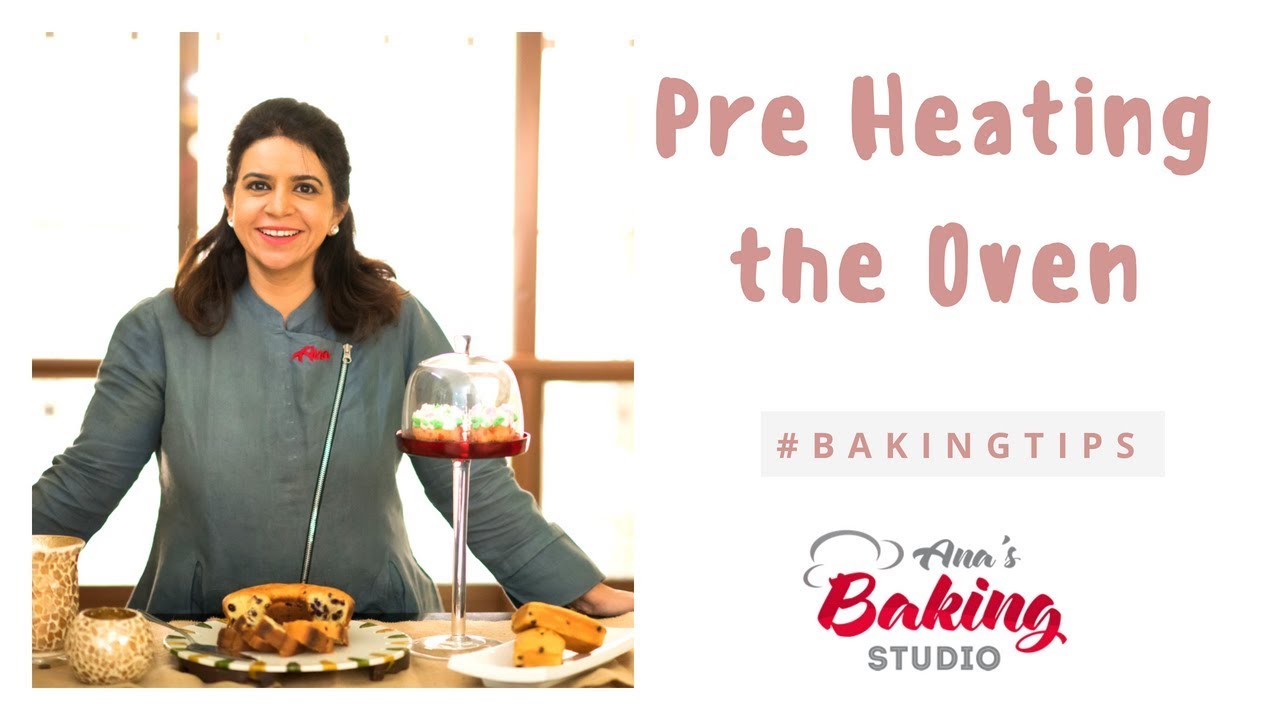 Preheating the oven