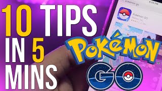 Top 10 BEST Pokemon Go Tips and Tricks to become PRO Trainer