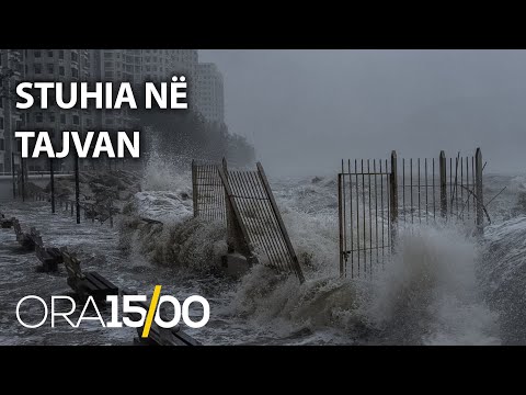 Stuhia në Tajvan - Tajfuni Ragasa ua merr jetën 17 personave