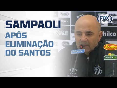 SAMPAOLI FALA APÓS DESCLASSIFICAÇÃO DO SANTOS NA COPA DO BRASIL! ACOMPANHE AO VIVO