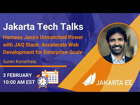 Jakarta Tech Talk   Harness Java's Unmatched Power with JAQ Stack  Accelerate Web Development