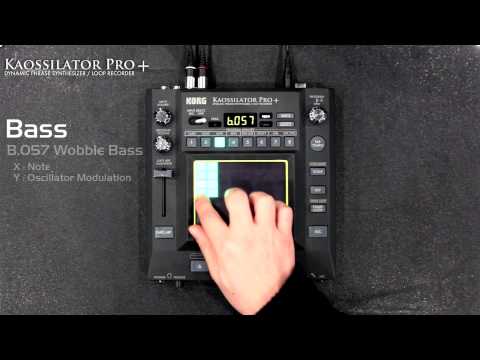 Korg Kaossilator Pro+: Lead and Bass Examples
