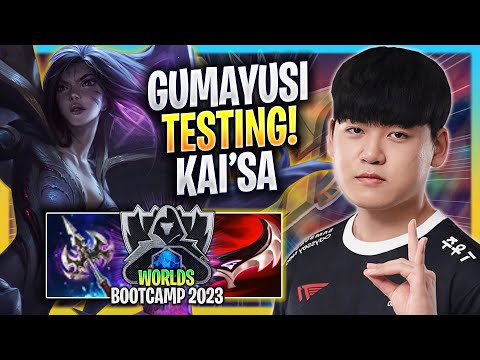 GUMAYUSI TESTING KAI'SA IN KR SOLOQ! - T1 Gumayusi Plays Kai'sa ADC vs Xayah! | Bootcamp 2023