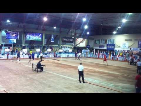 CHILI, bochas team, relay at world championship, 2013, argentina, Bahia Blanca
