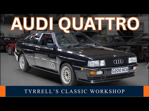 Audi Quattro - the efficient game-changer | Tyrrell's Classic Workshop