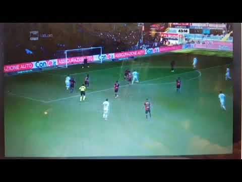 Genoa-Lazio 0-1 goal Badelj