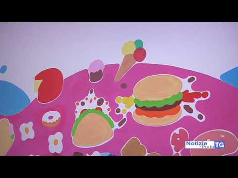 2020-12-11 PRATO - IL MONDO DI GUIDO SULLE PARETI DELLA SCUOLA MEUCCI