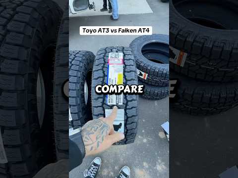 Toyo AT3 vs Falken AT4