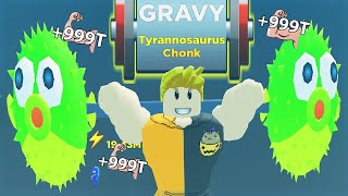 Carrying The BIGGEST SEA MONSTER! MAX Power & Muscle! | Roblox Strongman Simulator