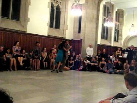 Argentine Tango performance by Jaimes Friedgen and Christa Rodriguez at Princeton Tango Festival