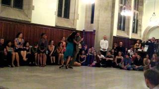 Argentine Tango performance by Jaimes Friedgen and Christa Rodriguez at Princeton Tango Festival