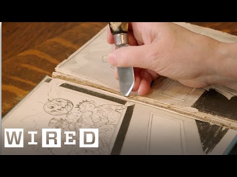 古書修復家、100年前の歴史の保存に携わる仕事 | Obsessed | WIRED Japan