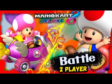 Mario Kart 8 Deluxe 2021 – Battle (Toad and Toadette)