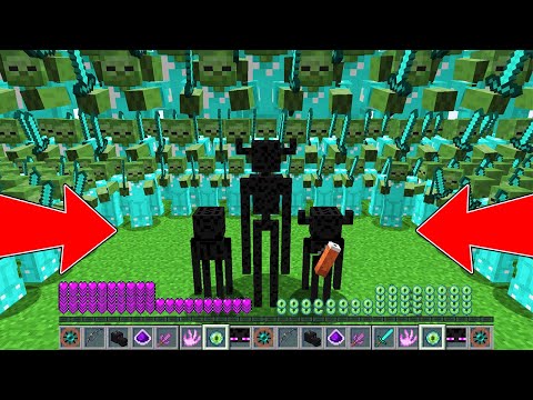 ENDERMANS VS 1000000 ZOMBIE IN MINECRAFT! ENDERMAN LIFE ALL EPISODES MINECRAFT