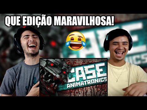 (Games EduUu) REACT Fui Pego no Banheiro! - CASE Animatronics