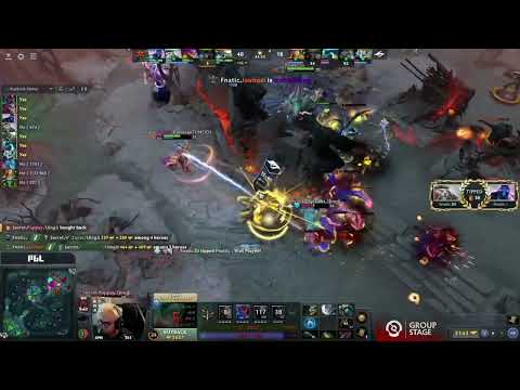 Beautiful 4 man Blackhole by Fnatic Jabz to secure the clash VS Team Secret!