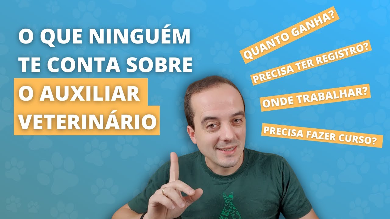 O que ninguém te conta sobre o auxiliar veterinário