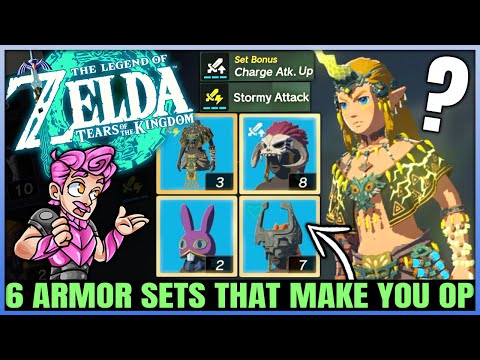 This Secret Armor Set Makes You INVINCIBLE - 6 Best Armor Sets You NEED - Tears of the Kingdom!
