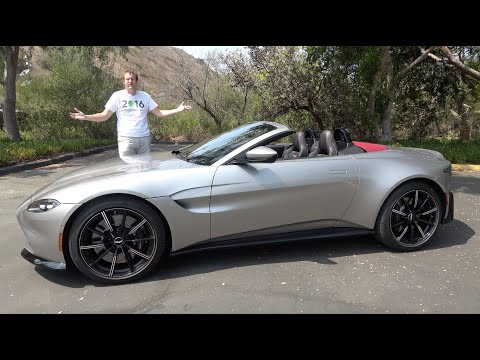 External Review Video 3GxemG-fkc4 for Aston Martin Vantage Roadster (AM6) Convertible (2020)