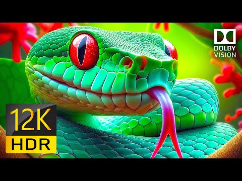 Insane 12K OLED Display! Dolby Vision HDR Demo 240FPS - Mind-Blowing!