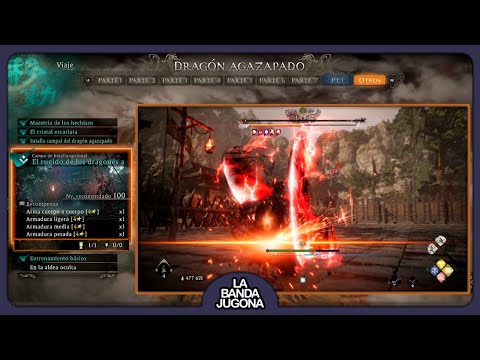 El rugido de los dragones agazapados "Dragón Agazapado" | Campo de batalla opcional | Wo Long #244