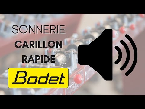 SONNERIE G - CARILLON RAPIDE (BODET) | SONNERIE ÉCOLE/COLLÈGE/LYCÉE/EREA/CFA