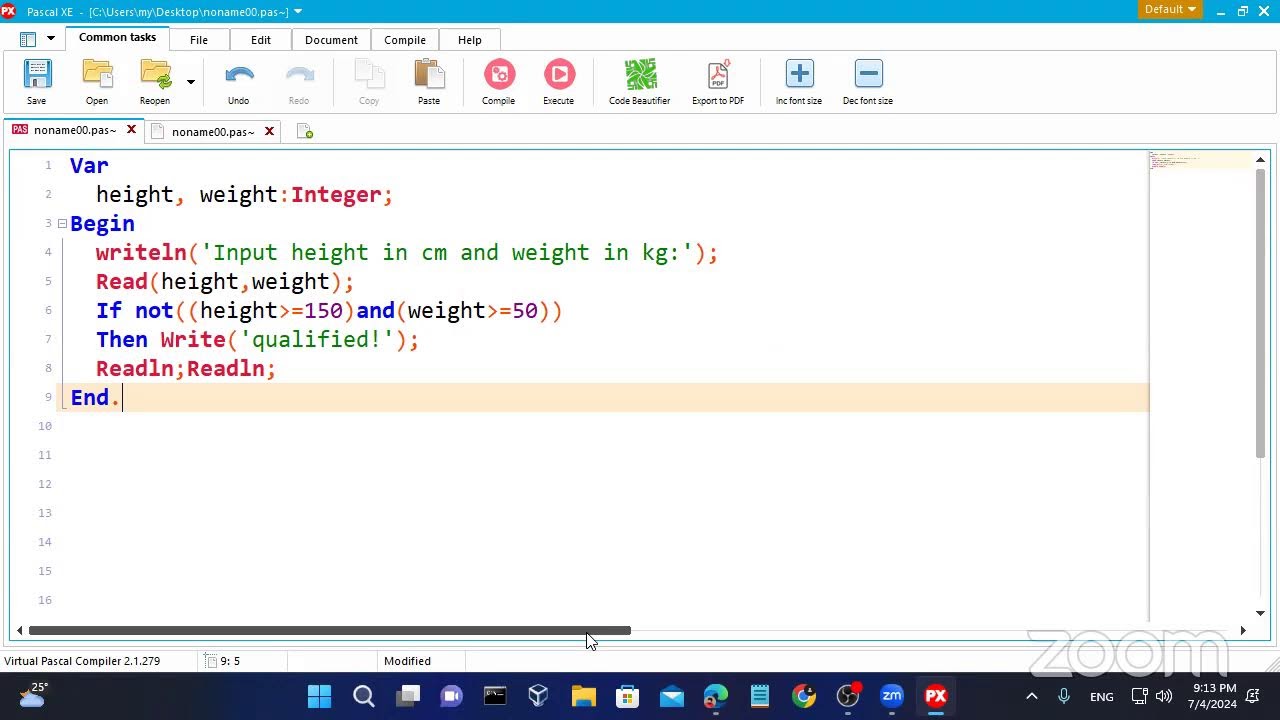 Pascal Programming Day 04