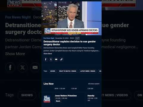 Detransitioner Clementine Breen bespreekt rechtszaak op Fox News