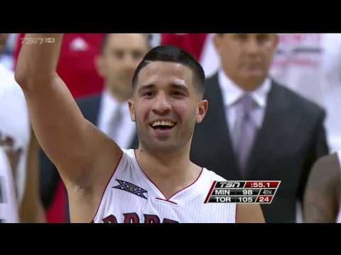 Raptors Highlights: Vasquez For Three - March 18, 2015