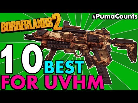 Top 10 Best Guns, Weapons and Gear for Borderlands 2's Ultimate Vault Hunter Mode (UVHM Guide)