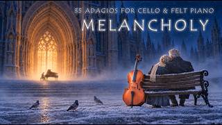 Download lagu The 35 Most Melancholy Adagios for Cello & Felt Piano | Classical Music by a Winter Cathedral mp3