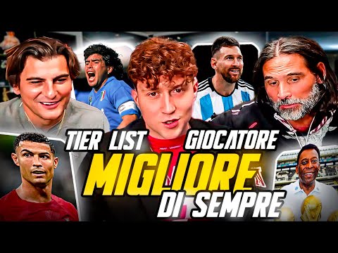 ⚽🏆Who's the BEST Player of All Time? | Tier List with Lele Adani & Ventola