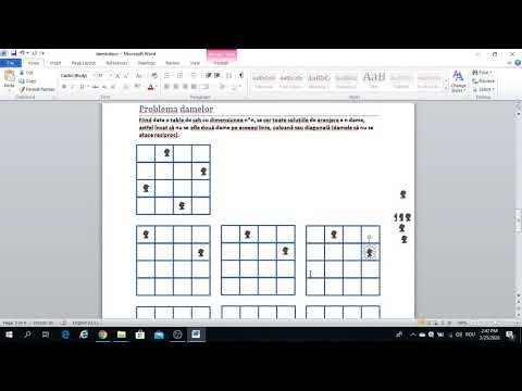 Backtracking - problema damelor