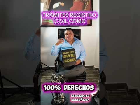 despacho especializado en trámites del registro civil cdmx arcos de Belén metro salto del agua 2026