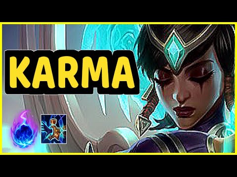 KARMA VS BARD SUPPORT GAMEPLAY MASTER I