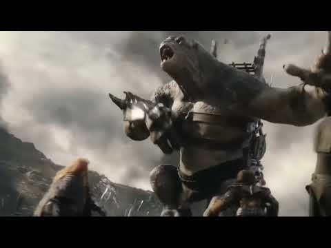 Los Enanos en el campo de Batalla | V.Ext | El Hobbit La Batalla De Los 5 Ejércitos