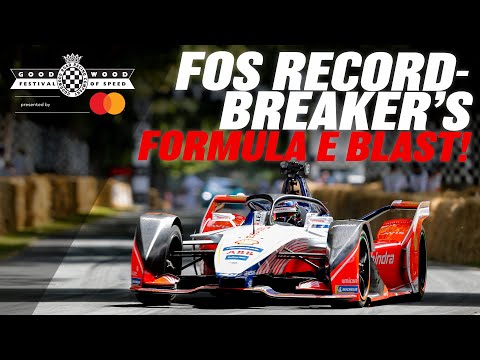 Onboard Nick Heidfeld's Formula E Goodwood run