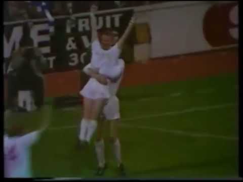 ECC 1974-75. Round of 16. Leeds United - Újpesti Dózsa SC. Highlights.