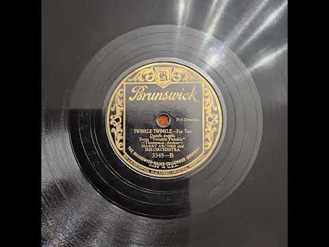 Twinkle Twinkle - Harry Archer and His Orchestra (1926)