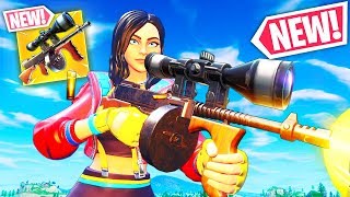 *NEW* SCOPED DRUM GUN!! - Fortnite Funny WTF Fails and Daily Best Moments Ep.1108