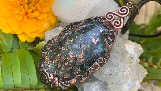 Copper Patina & Stamping With Soft Solder