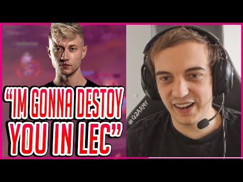 Caps On Conflict With Rekkles In SoloQ | G2 Caps Clips